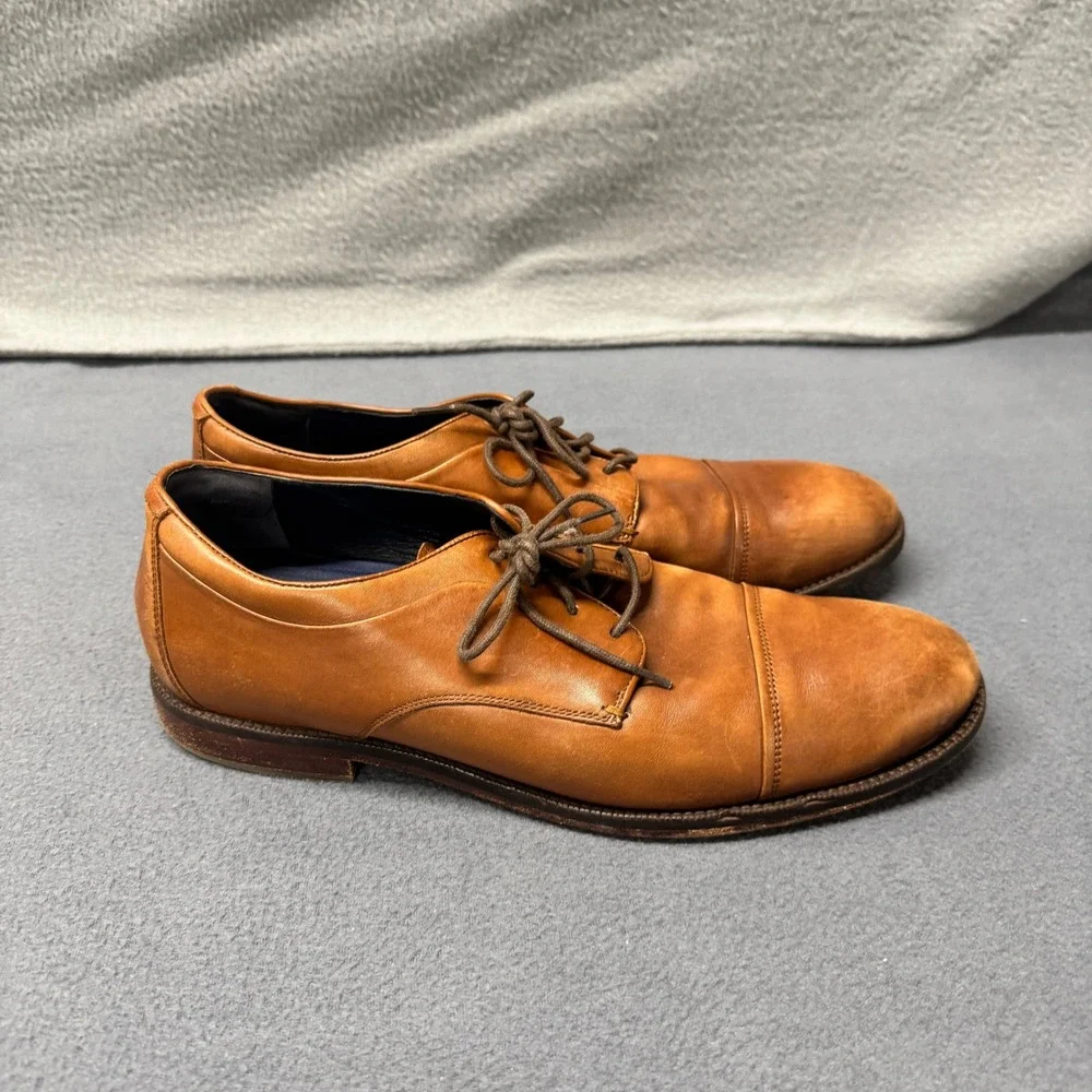 Cole Haan Oxfords Mens 10 Harrison Grand OS 2.0 Cap Toe Derby Oxford Dress Shoe‎